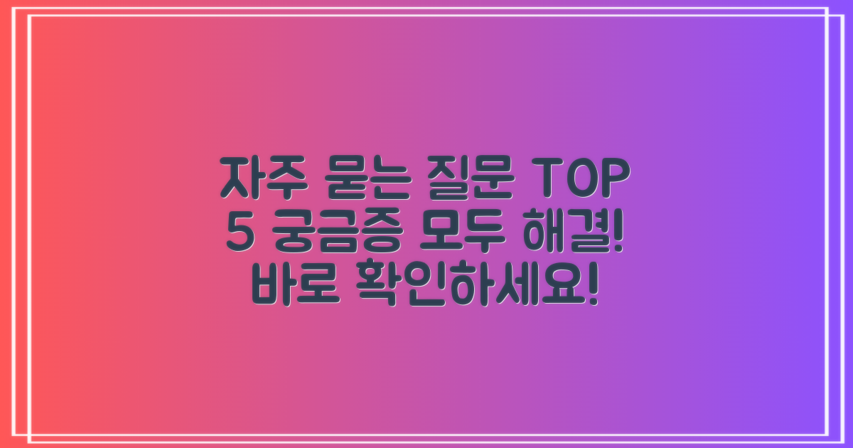 자주 묻는 질문