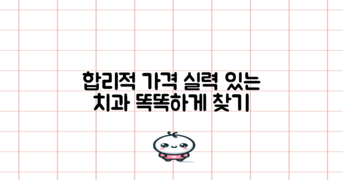 합리적 가격, 실력 있는 치과 찾기