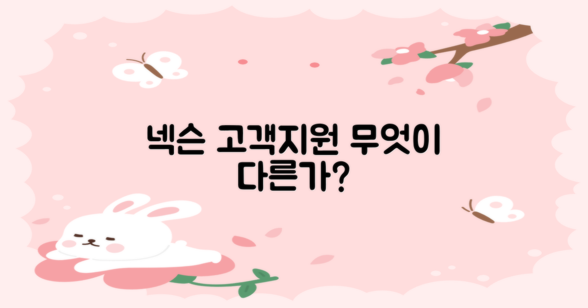 넥슨 고객 지원, 무엇이 다른가