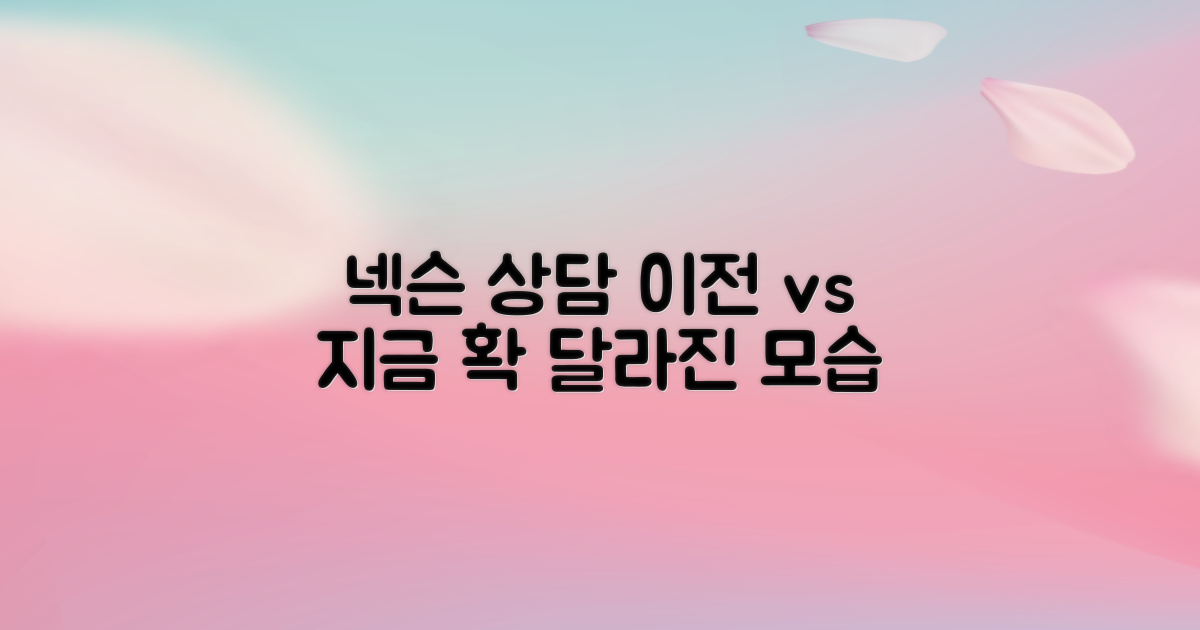 넥슨 상담, 이전과 지금