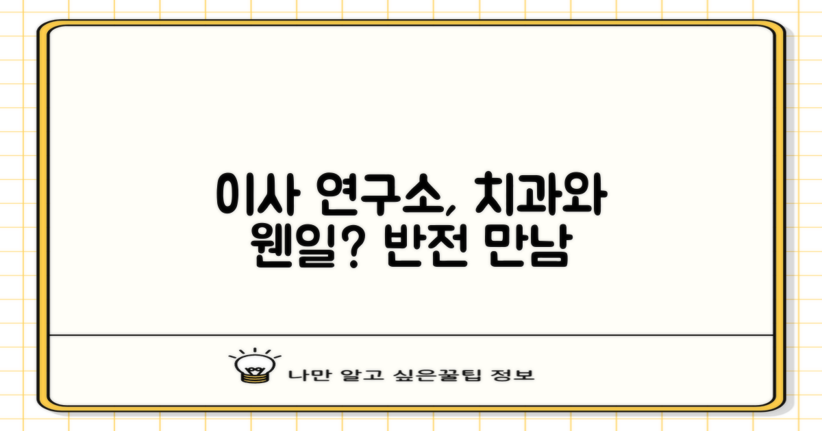 포장이사 연구소, 치과 연계?