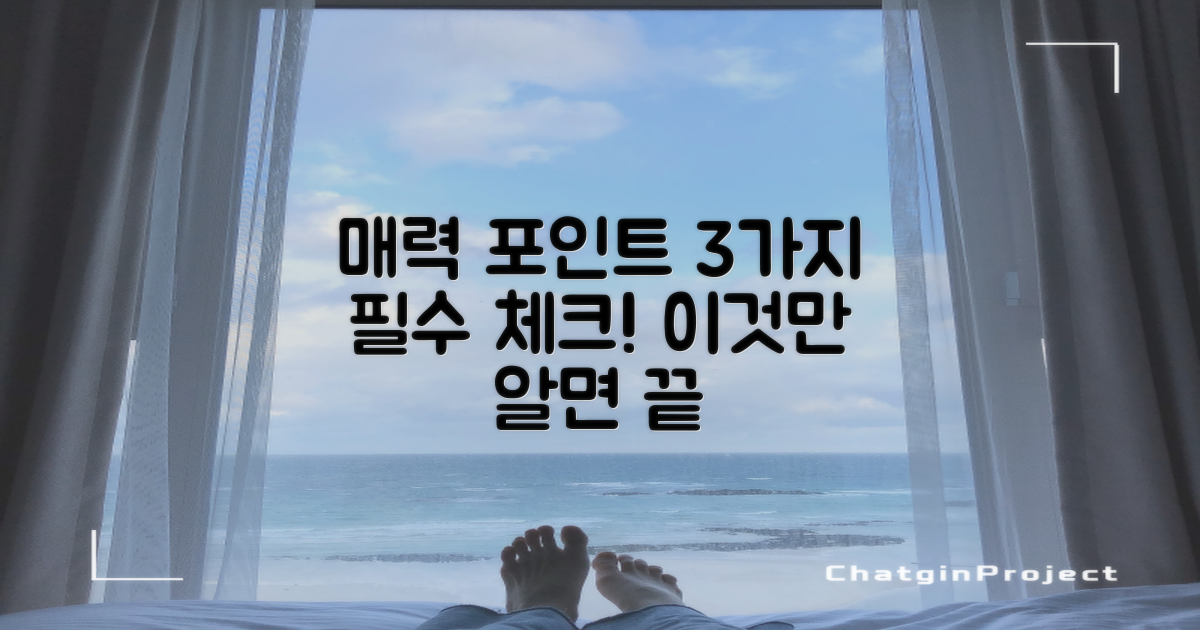 3가지 매력 포인트