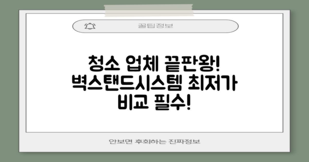 벽걸이/스탠드/시스템 청소 업체 비교