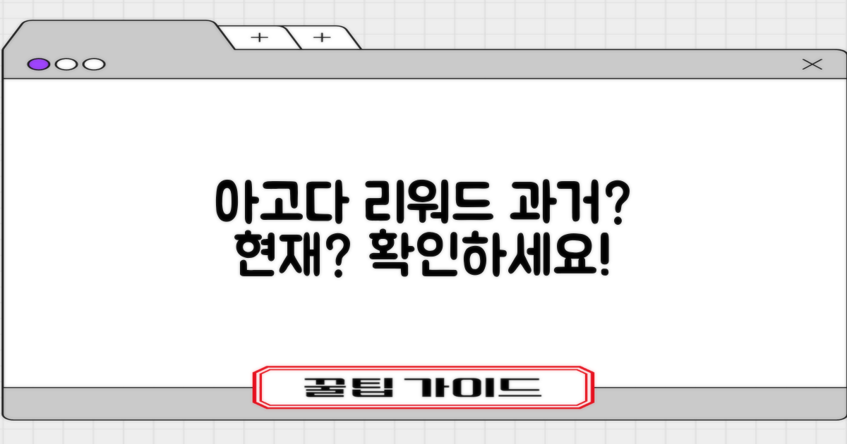 아고다 리워드: 과거와 현재