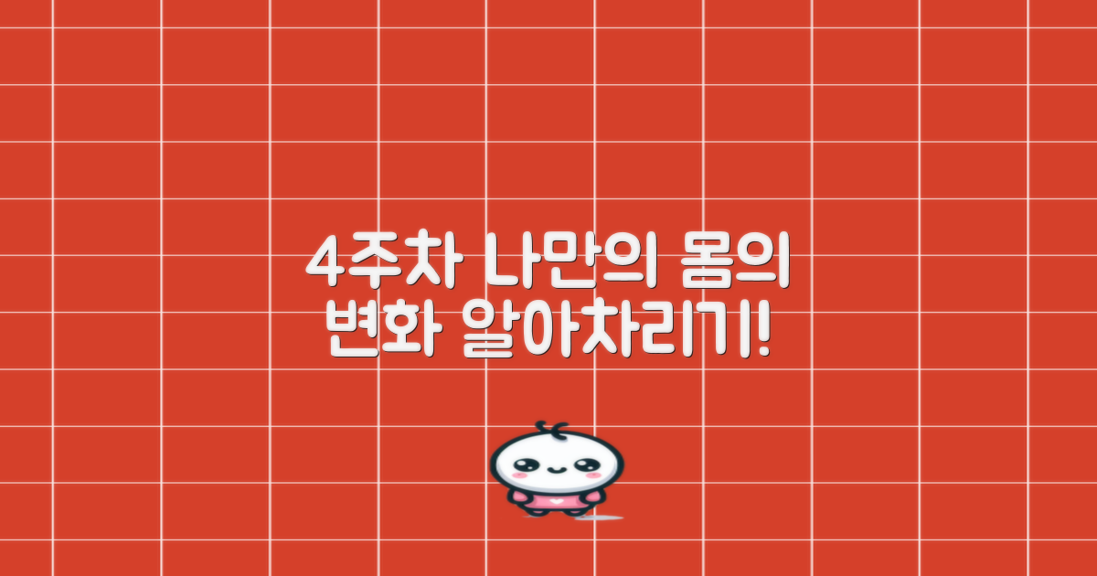 4주차: 나만의 신체 변화 알아차리기