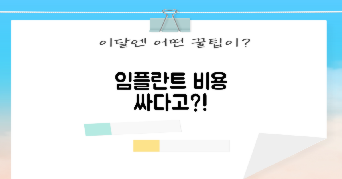 임플란트 비용, 정말 저렴할까?