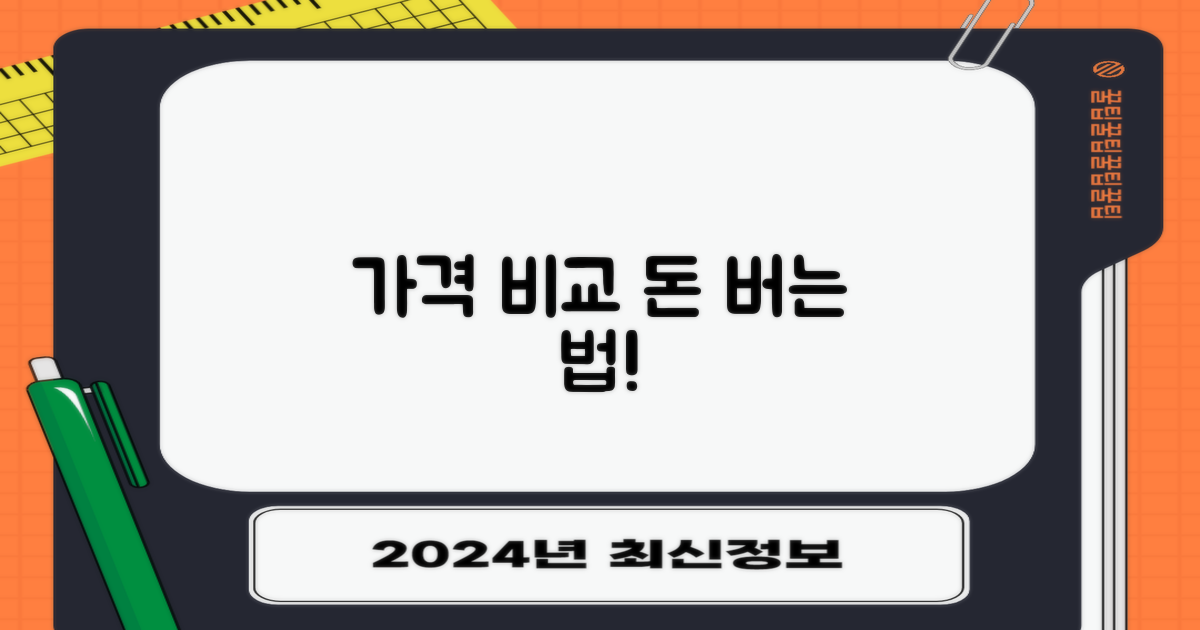 가격 비교, 이렇게 하세요!