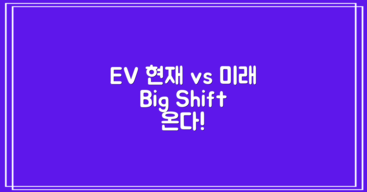 현재 vs. 미래 EV 환경 변화