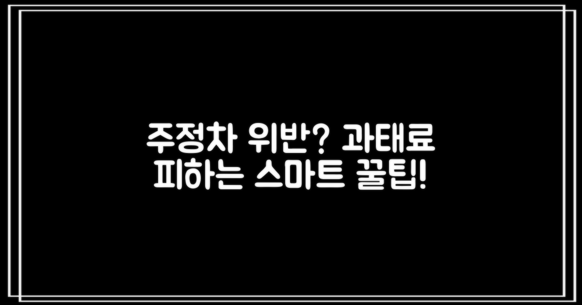 주정차 위반, 스마트하게 대처!