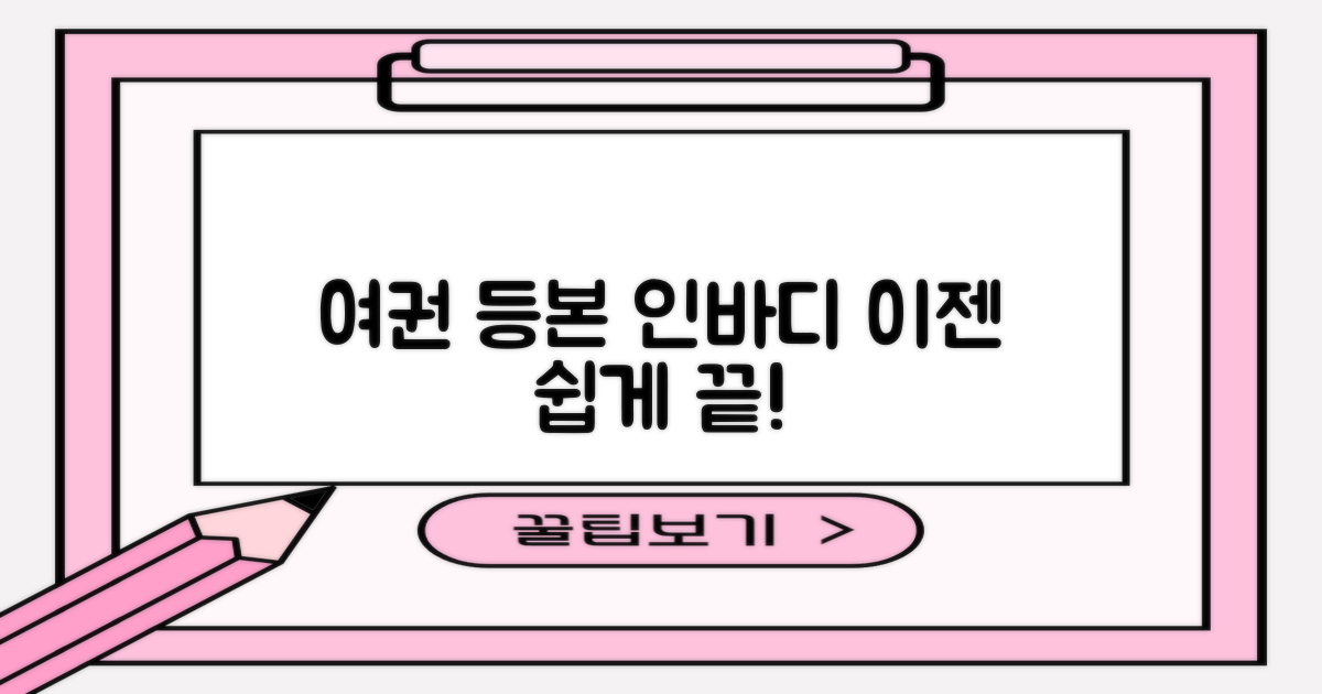 여권, 등본, 인바디 쉽게!