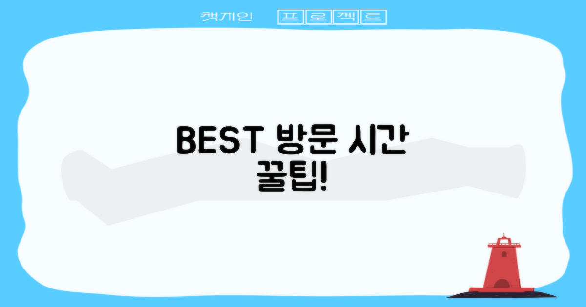 가장 현명한 방문 시간은?